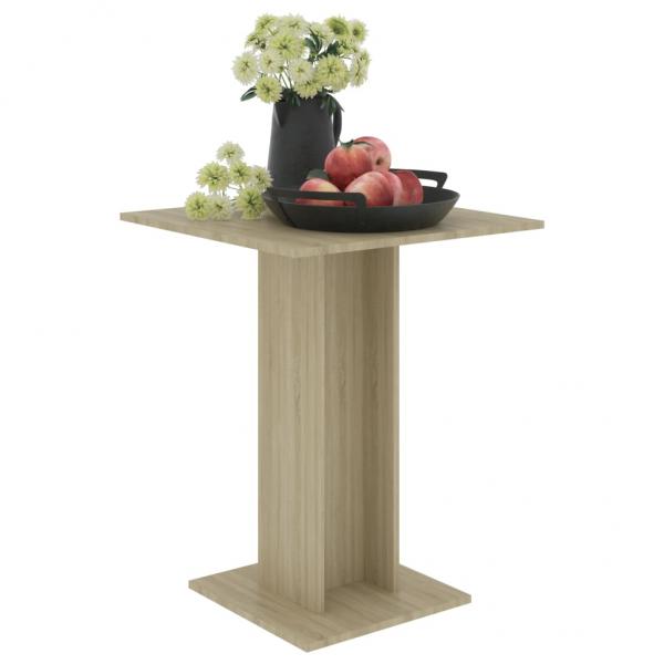 Bistrotisch Sonoma-Eiche 60x60x75 cm Holzwerkstoff