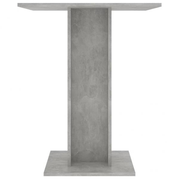 Bistrotisch Betongrau 60x60x75 cm Holzwerkstoff