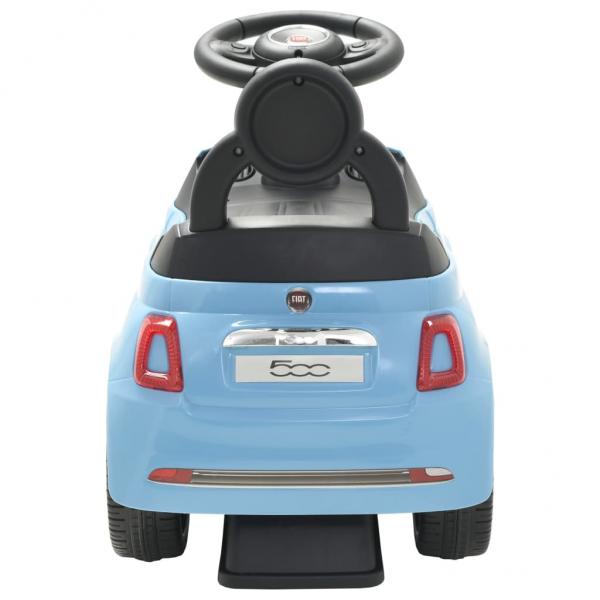 Kinder-Aufsitzauto Fiat 500 Blau 