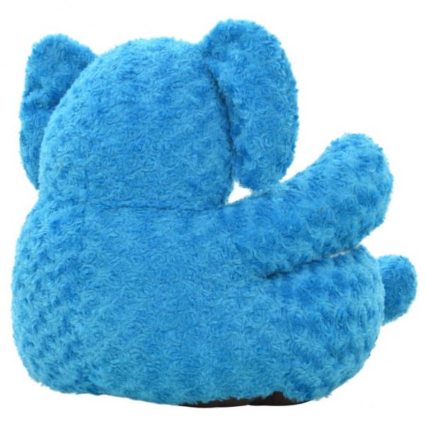 Elefant Kuscheltier Plüsch Blau 