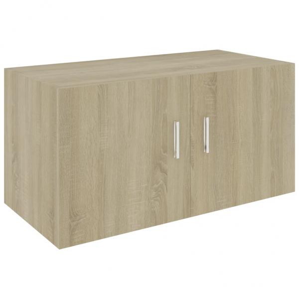 Wandschrank Sonoma-Eiche 80x39x40 cm Holzwerkstoff