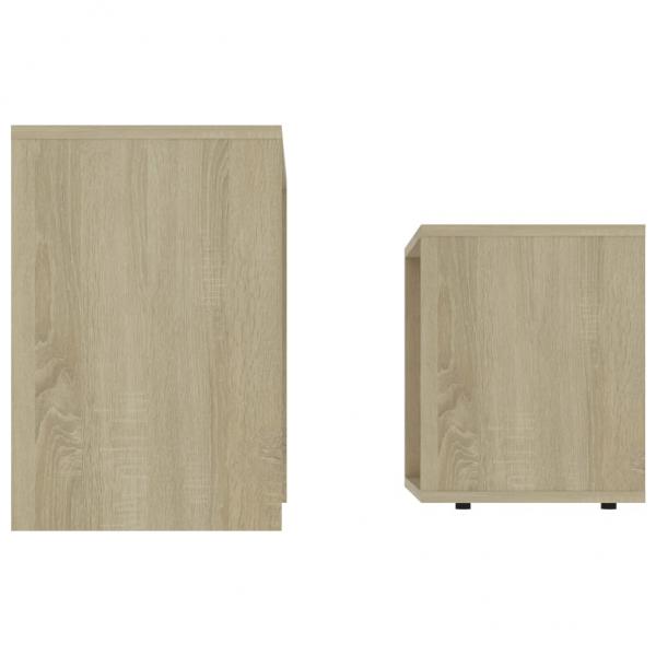 Couchtisch-Set Sonoma-Eiche 48 x 30 x 45 cm Holzwerkstoff