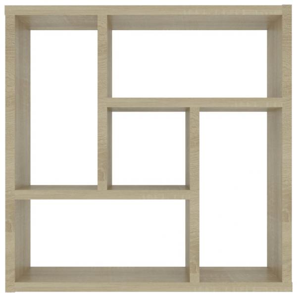 Wandregal Sonoma-Eiche 45,1x16x45,1 cm Holzwerkstoff