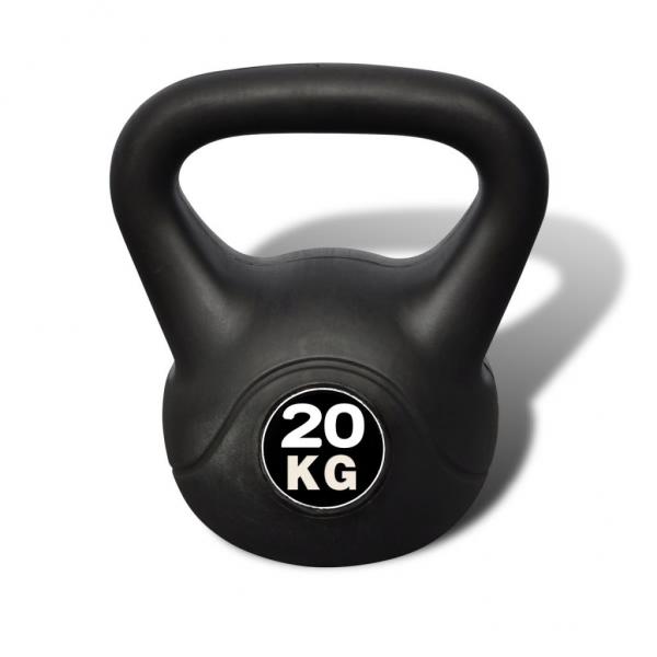 ARDEBO.de - Kettlebell Kugelhantel Trainingshantel Gewicht 20KG