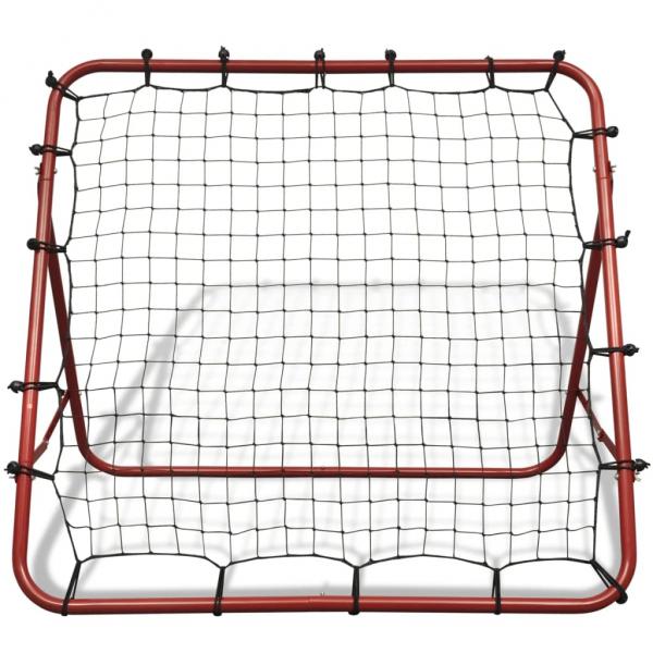 Verstellbarer Fußball Kickback Rebounder 100x100 cm 