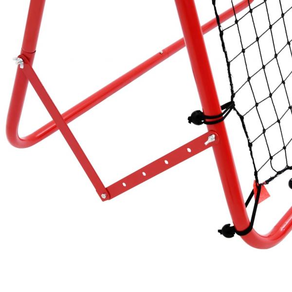 Verstellbarer Fußball Kickback Rebounder 100x100 cm 