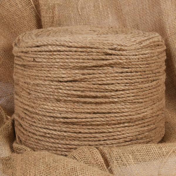 ARDEBO.de - Seil 100% Jute 8 mm 500 m