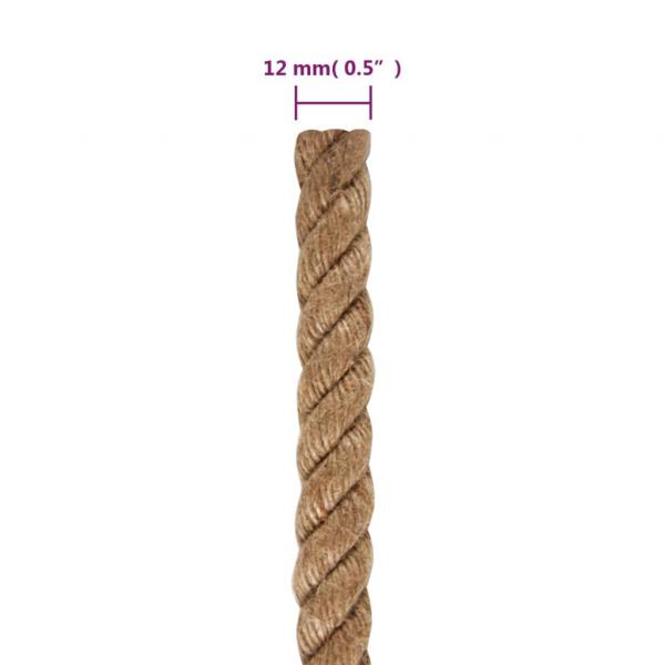 Seil 100% Jute 12 mm 100 m