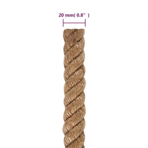 Seil 100% Jute 20 mm 50 m