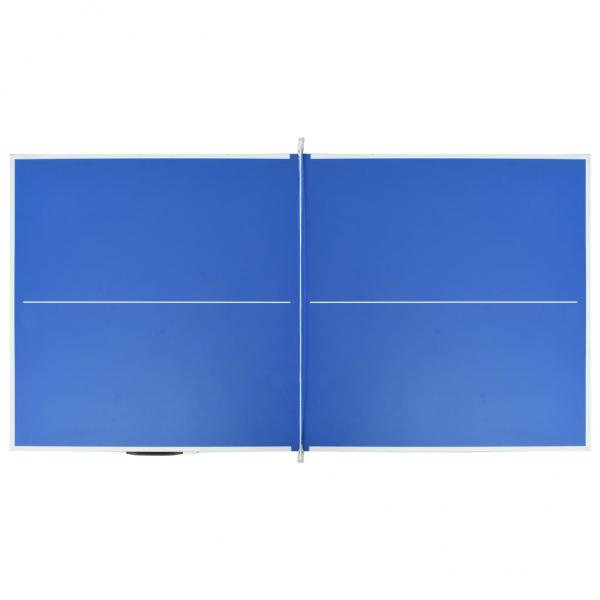 Tischtennisplatte mit Netz 5 Fuß 152×76×66 cm Blau