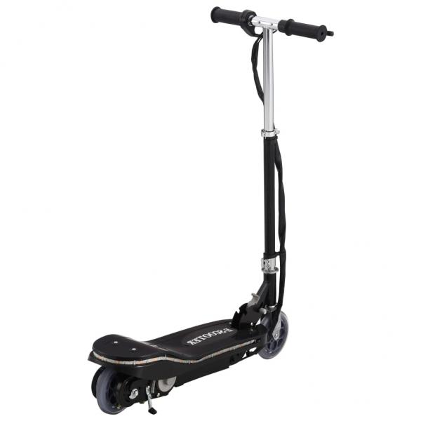 E-Scooter mit LED 120 W Schwarz