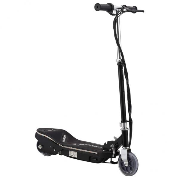 E-Scooter mit LED 120 W Schwarz