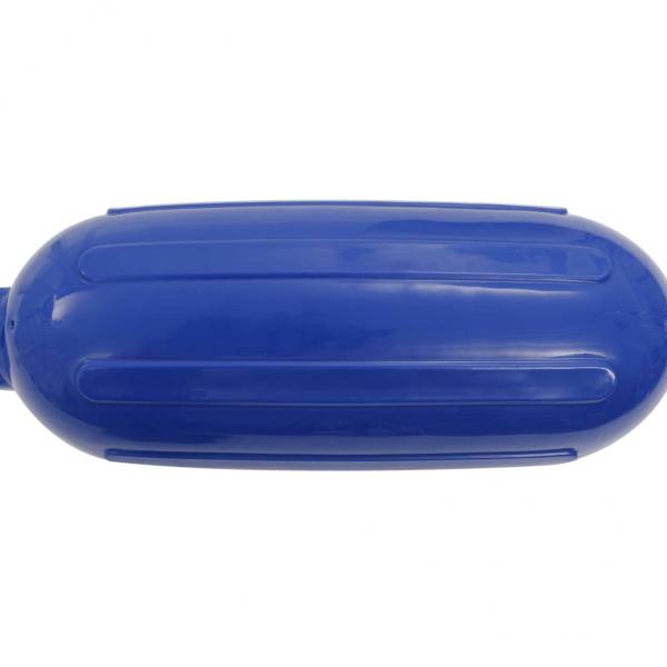 Bootsfender 4 Stk. Blau 41 x 11,5 cm PVC