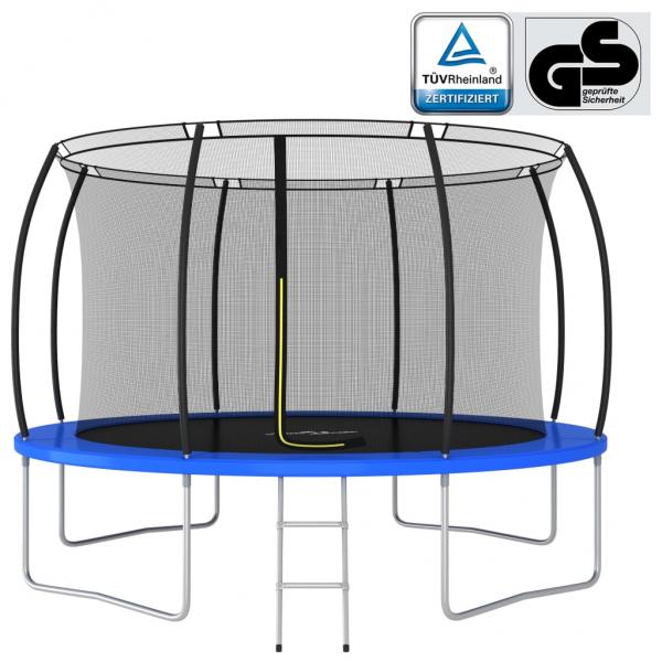 Trampolin-Set Rund 366x80 cm 150 kg