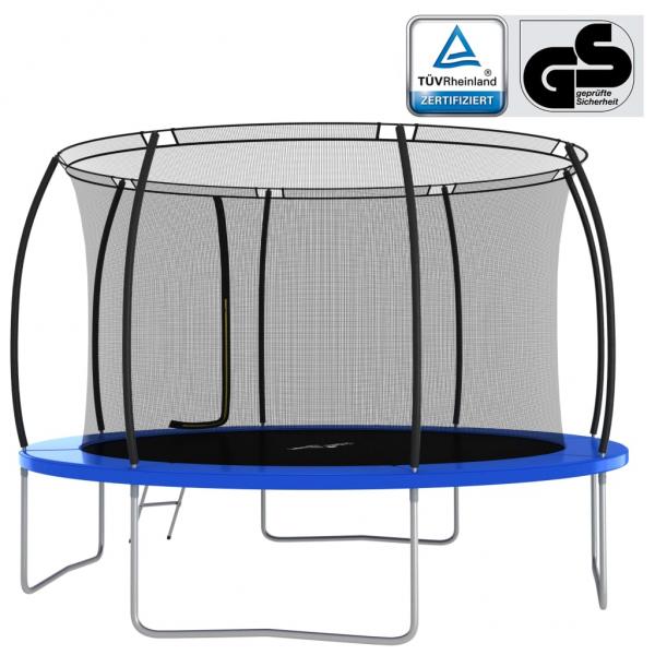 Trampolin-Set Rund 366x80 cm 150 kg