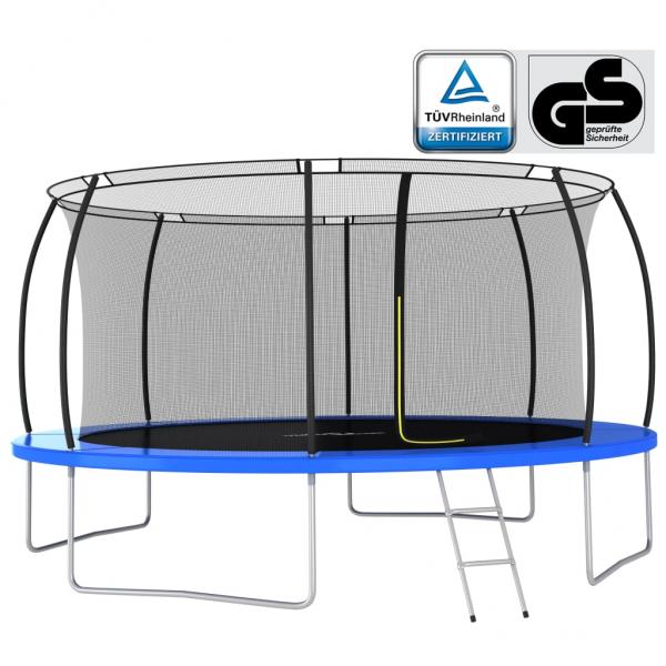 ARDEBO.de - Trampolin-Set Rund 460×80 cm 150 kg