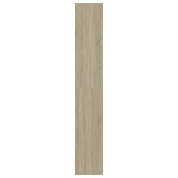 Badezimmerschrank Sonoma-Eiche 30x30x183,5 cm Holzwerkstoff