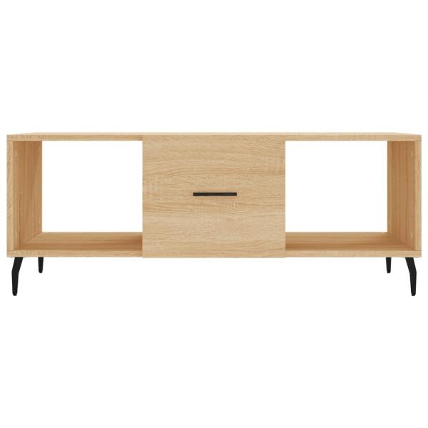 Couchtisch Sonoma-Eiche 102x50x40 cm Holzwerkstoff