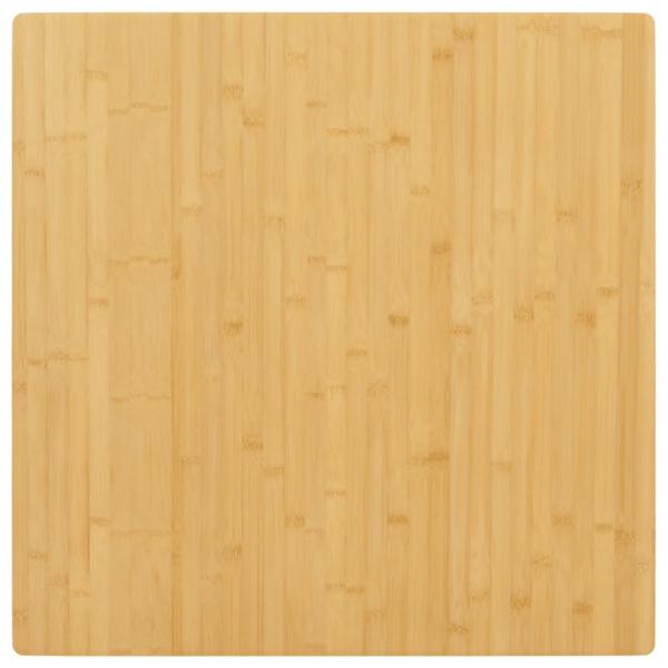 ARDEBO.de - Tischplatte 90x90x2,5 cm Bambus