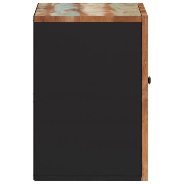 Bad-Wandschrank 38x33x48 cm Altholz Massiv