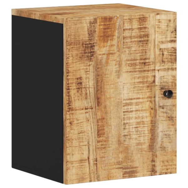 Bad-Wandschrank 38x33x48 cm Massivholz Mango