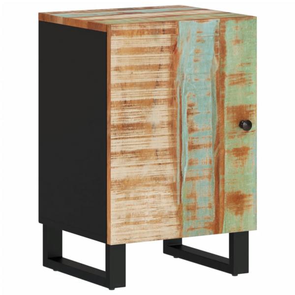 Badschrank 38x33x58 cm Altholz Massiv