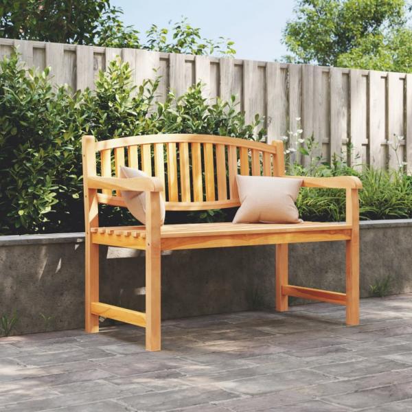 ARDEBO.de - Gartenbank 114x59x87 cm Massivholz Teak