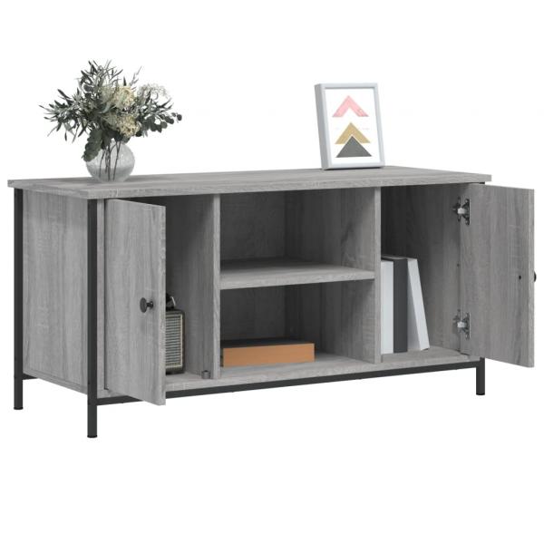 TV-Schrank Grau Sonoma 100x40x50 cm Holzwerkstoff