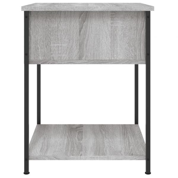 Nachttisch Grau Sonoma 44x45x58 cm Holzwerkstoff