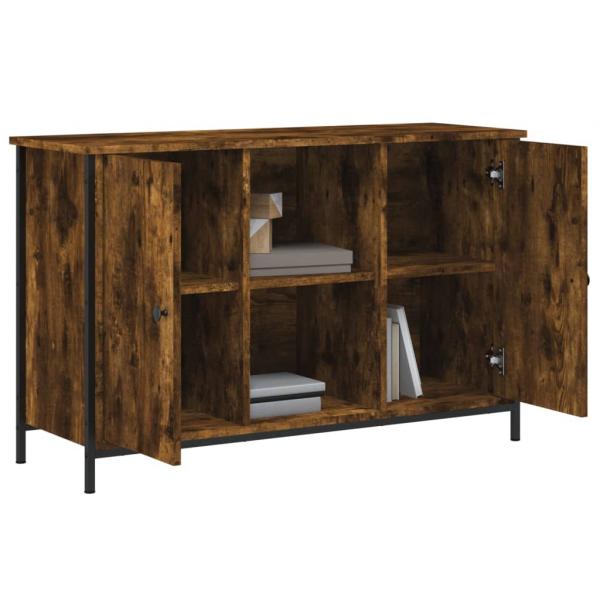 TV-Schrank Räuchereiche 100x35x65 cm Holzwerkstoff