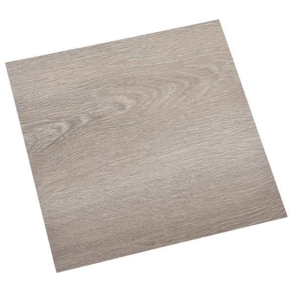 PVC-Fliesen Selbstklebend 55 Stk. 5,11 m² Taupe