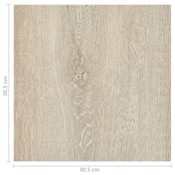   PVC-Fliesen Selbstklebend 55 Stk. 5,11 m² Beige