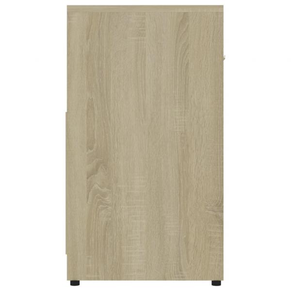 Badezimmerschrank Sonoma-Eiche 60x33x61 cm Holzwerkstoff