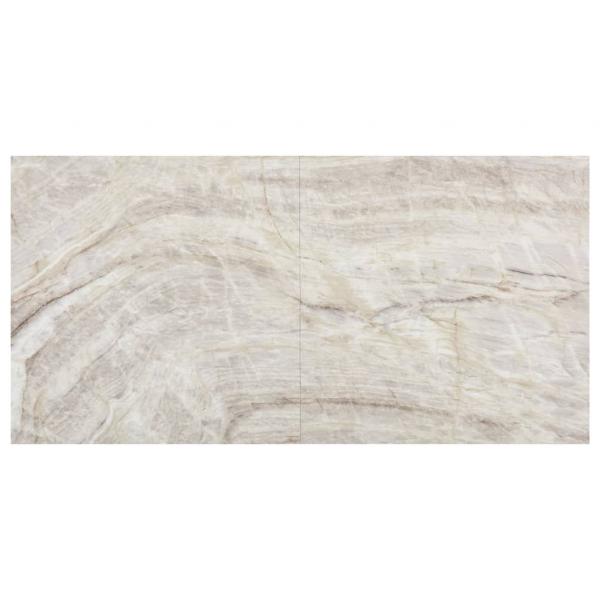 PVC-Fliesen Selbstklebend 55 Stk. 5,11 m² Beige