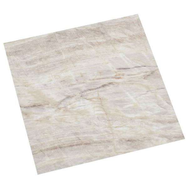 PVC-Fliesen Selbstklebend 55 Stk. 5,11 m² Beige