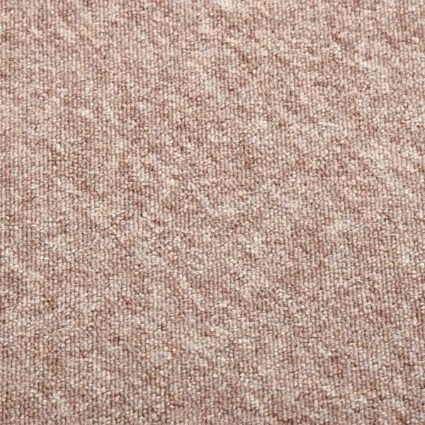 Teppichfliesen 20 Stk. 5 m² 50x50 cm Beige