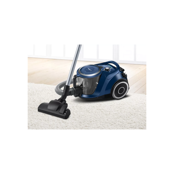 Bosch BGC41X36 Bodenstaubsauger, 700 W, XXL-Polsterdüse, SmartSensor Control, crystal blau/schwarz