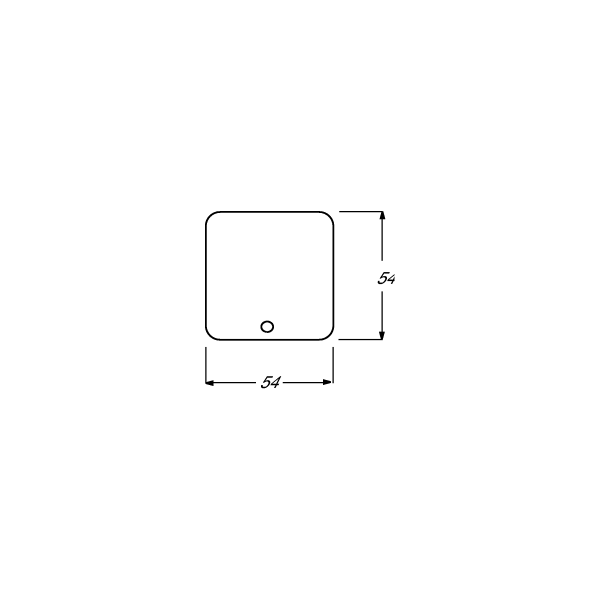 Busch-Jaeger 6543-214-102 Bedienelement mit Glimmlampe, Reflex SI, alpinweiß (2CKA006599A2816)