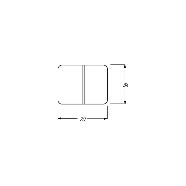 Busch-Jaeger 1785-20 Wippe, Busch alpha, platin (2CKA001751A1682)