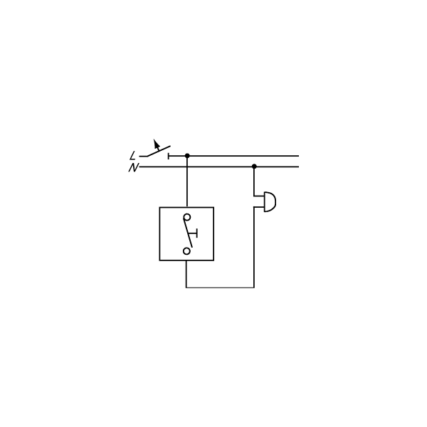 Busch-Jaeger 2621 W-53 Wipptaster, Ocean IP44, Schließer, grau/blaugrün (2CKA001484A0370)