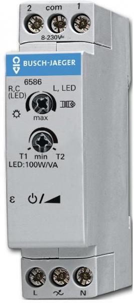 ARDEBO.de Busch-Jaeger 6586 LED-Dimmer, REG, Basic, IP20 (2CKA006590A0190)