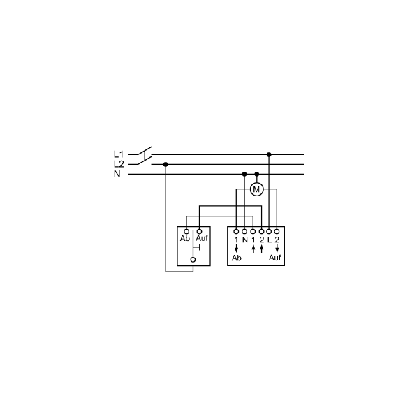 Busch-Jaeger 6411 U-101 Busch-Jalousiecontrol II-Einsatz (2CKA006410A0377)