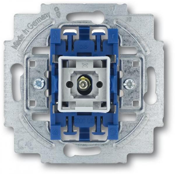 ARDEBO.de Busch-Jaeger 2400/6 USK Wippkontrollschalter-Einsatz, Aus- und Wechselschaltung mit N-Klemme, 16A (2CKA001022A0660)