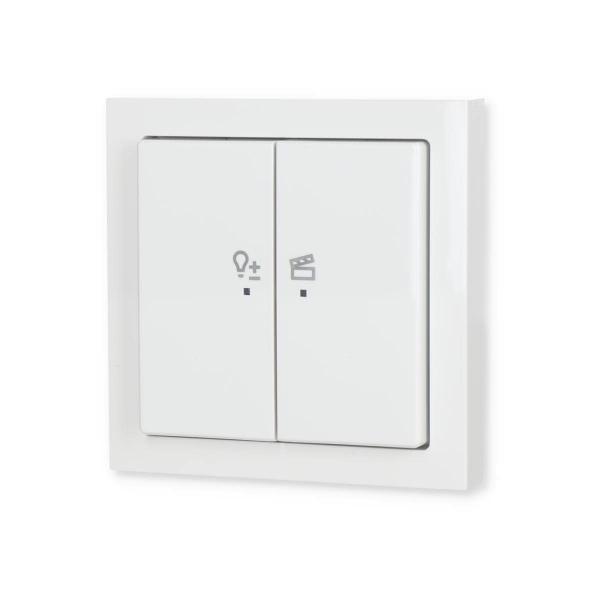 Busch-Jaeger 62851 UJ-84-WL LED-Dimmer flex, Set, Wireless, future linear, free@home, studioweiß (2CKA006200A0294)