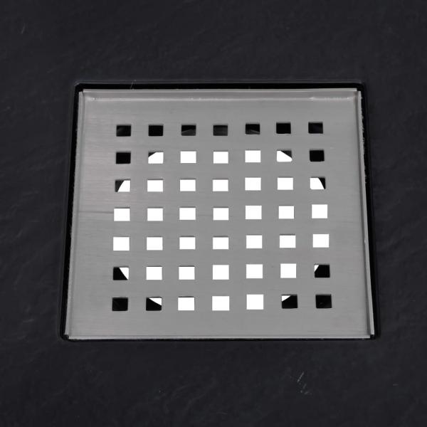 Duschtasse SMC Schwarz 90x90 cm 