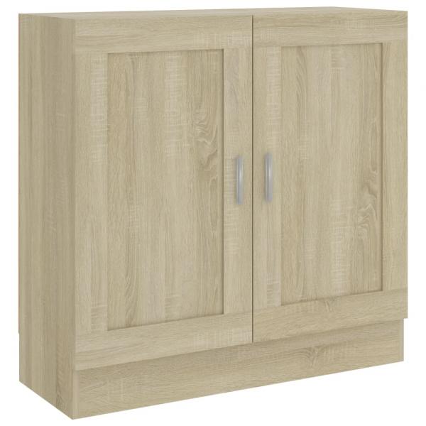 Bücherschrank Sonoma-Eiche 82,5x30,5x80 cm Holzwerkstoff