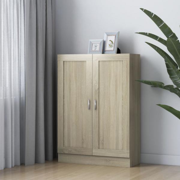 ARDEBO.de - Bücherschrank Sonoma-Eiche 82,5x30,5x115 cm Holzwerkstoff