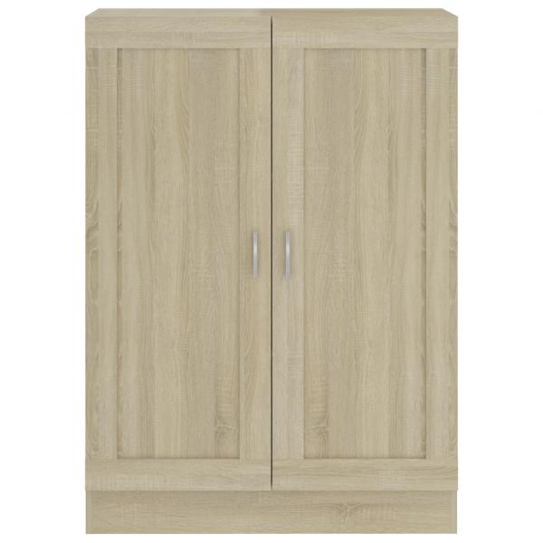 Bücherschrank Sonoma-Eiche 82,5x30,5x115 cm Holzwerkstoff