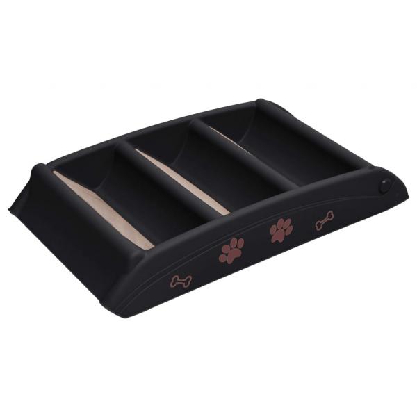 Hundetreppe Klappbar Schwarz 62x40x49,5 cm