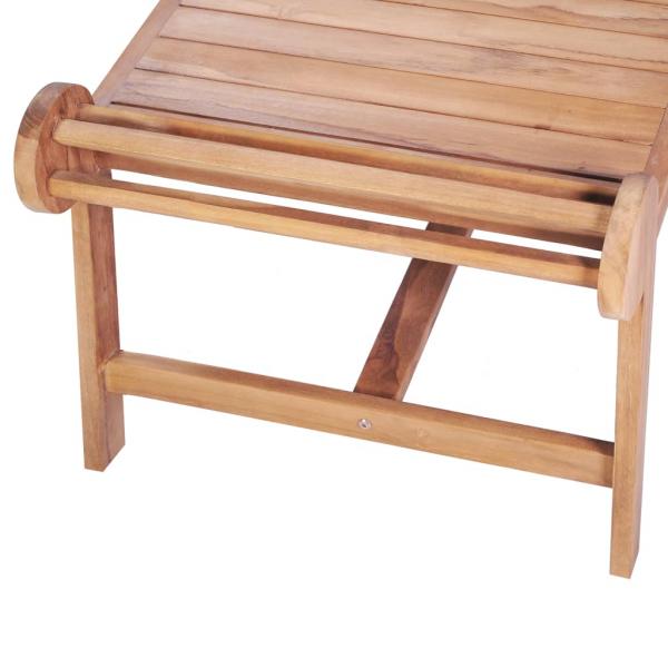 Couchtisch 100x50x45 cm Massivholz Teak